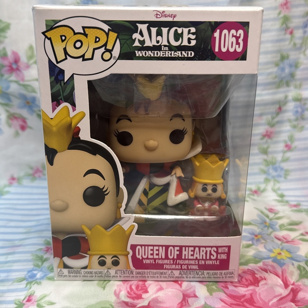 Funko Pop! Vinyl: Disney -‎ Queen of Hearts with King #1063
